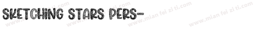Sketching Stars Pers字体转换